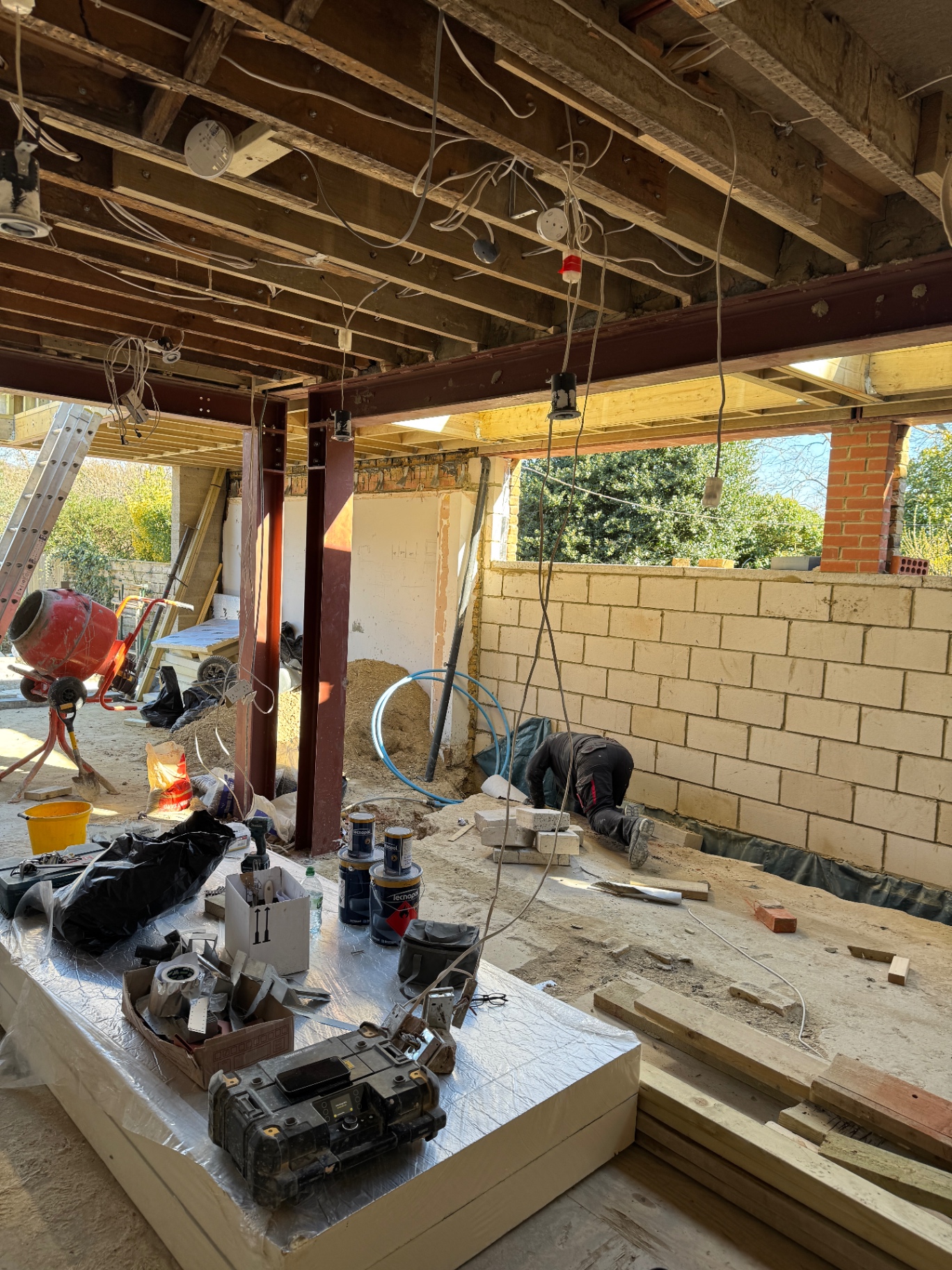 Before renovation photo 1 of Side-return extension, Wandsworth in Wandsworth, South West London - original condition before construction work by Bluebird Spaces