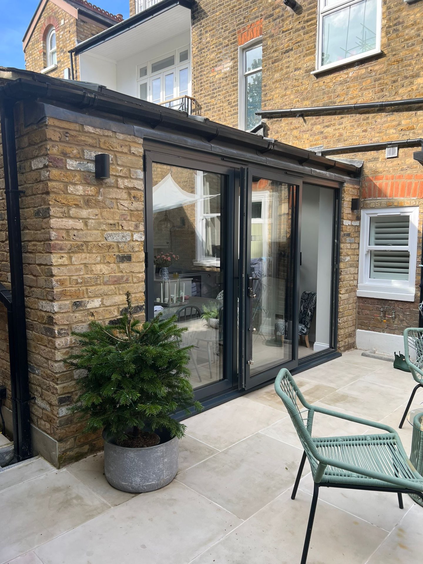 Kitchen extension project in Clapham